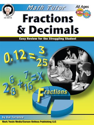 cover image of Fractions and Decimals, Grade 4 - 12